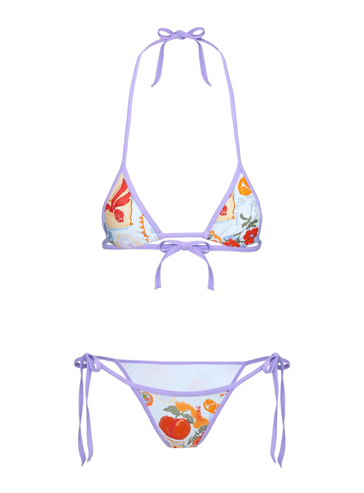 Beasley Tie Side Bikini Bottoms Multi