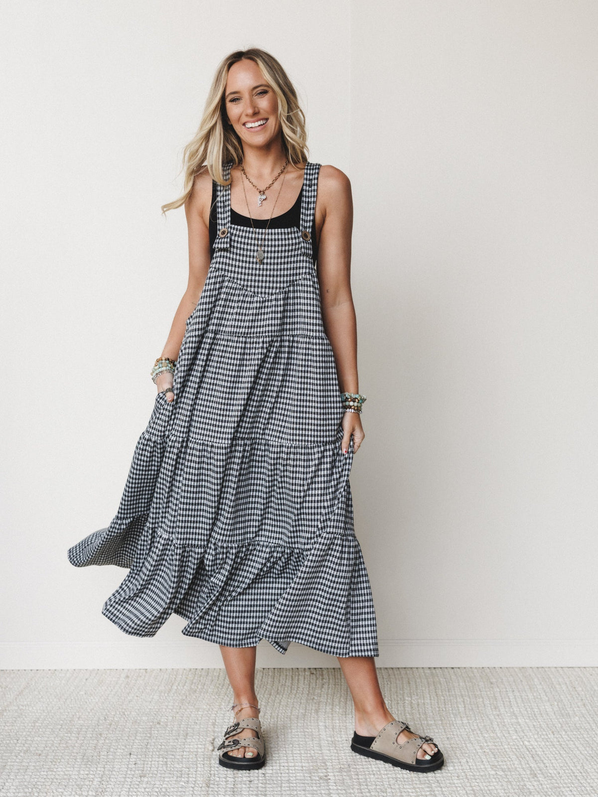 The Nest Under The Palms Dress - Black