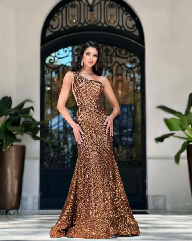 Jovani 06017 One Shoulder Long Prom Gown
