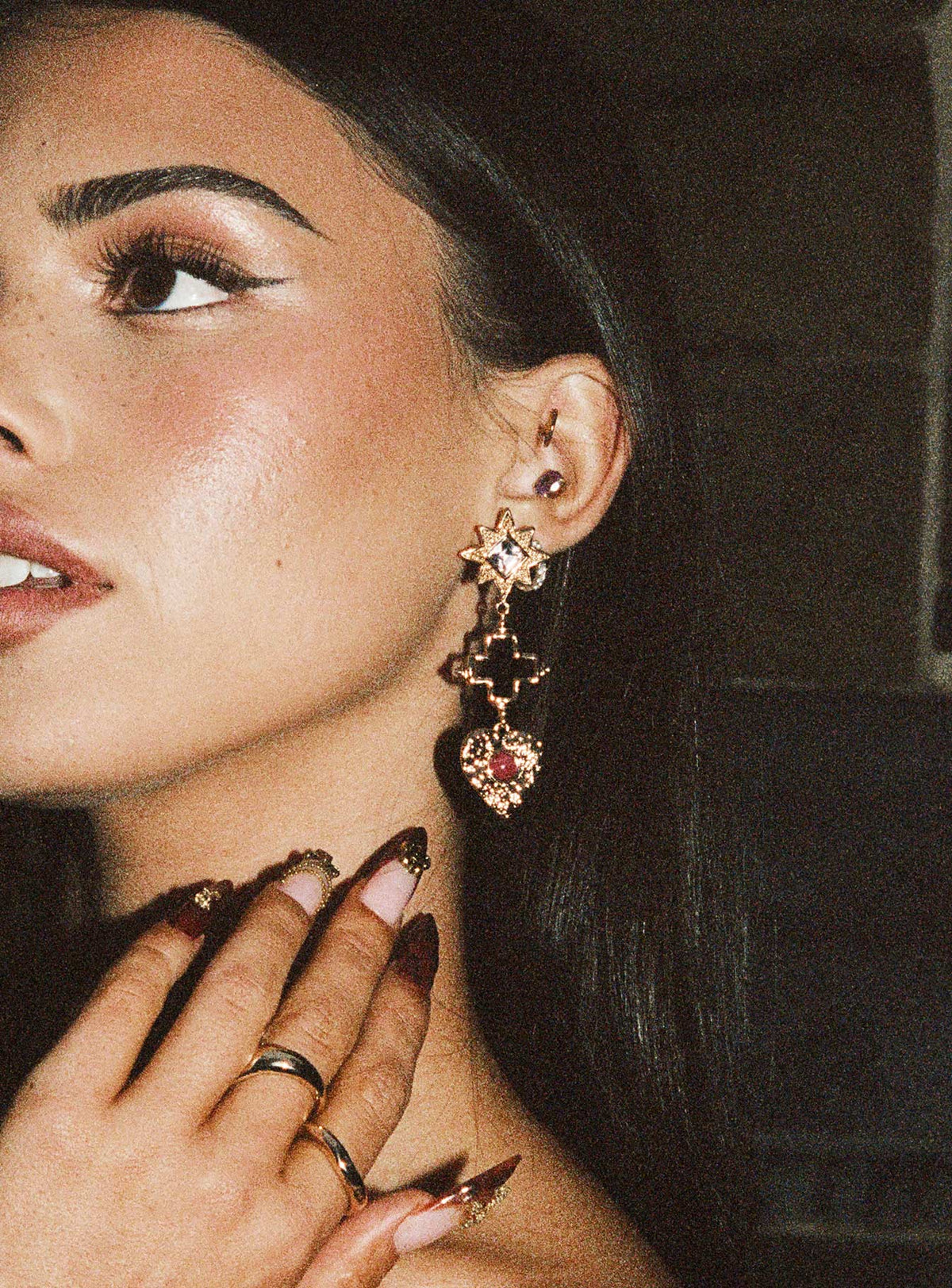 Capulet Earrings Gold