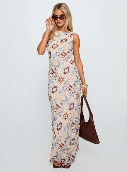 Roam Free Maxi Dress Multi