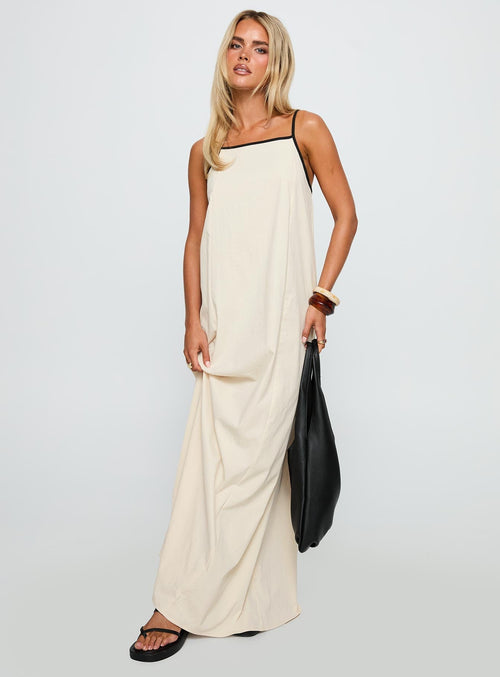 Dominik Maxi Dress Cream