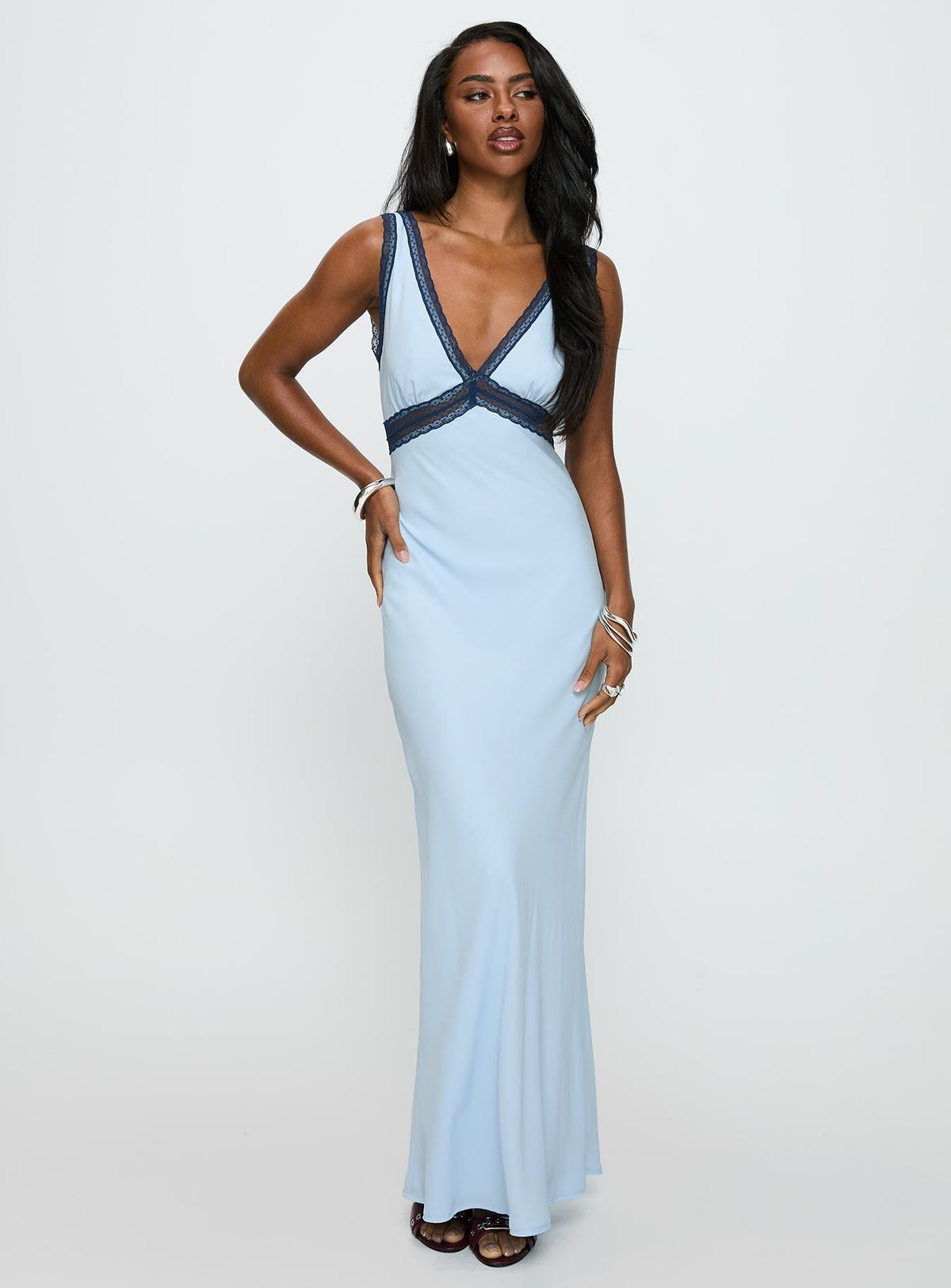 Maelene Maxi Dress Blue