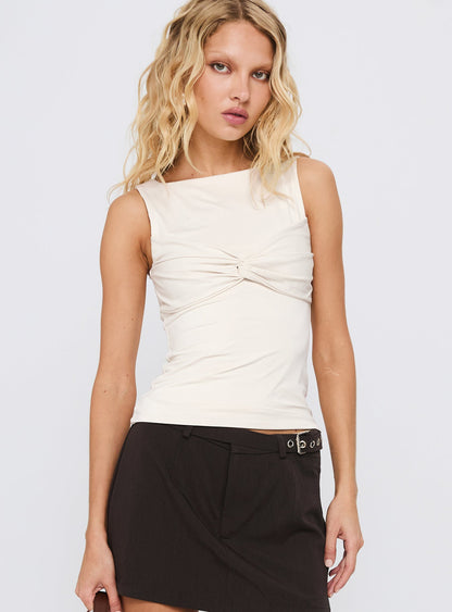 Azaire Twist Top Cream