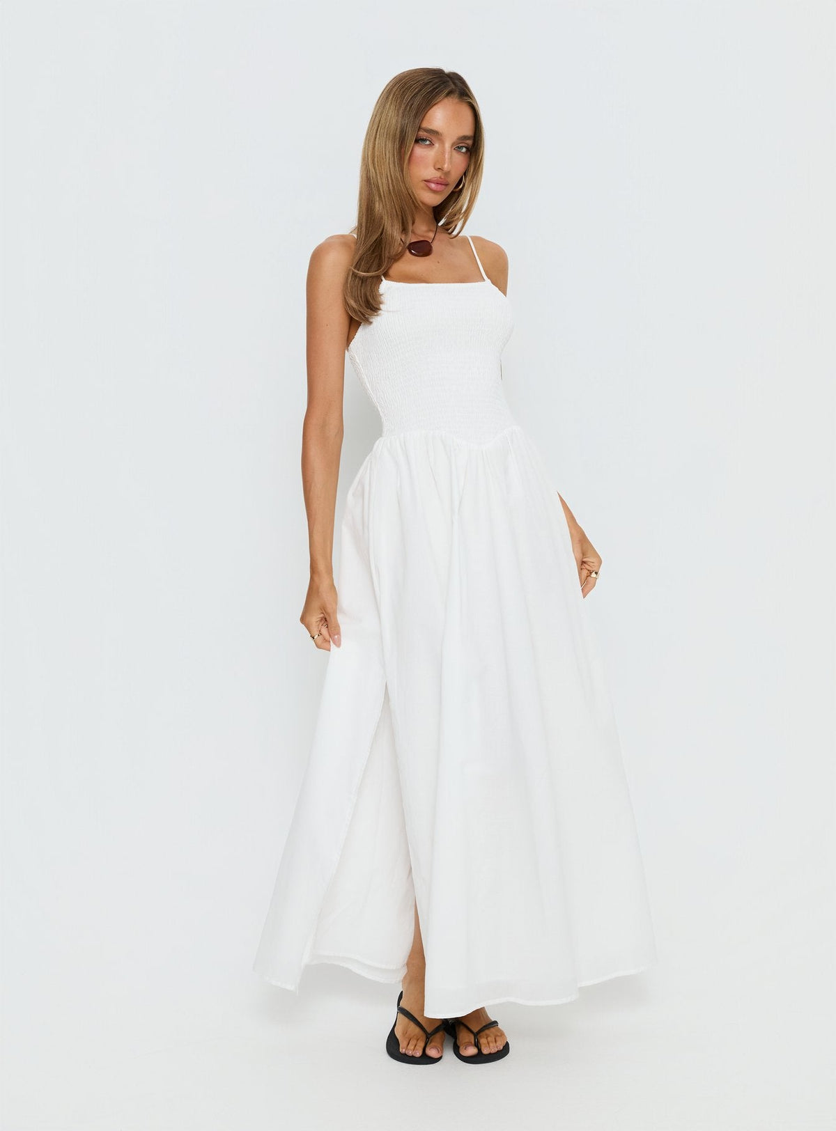 Carys Maxi Dress White