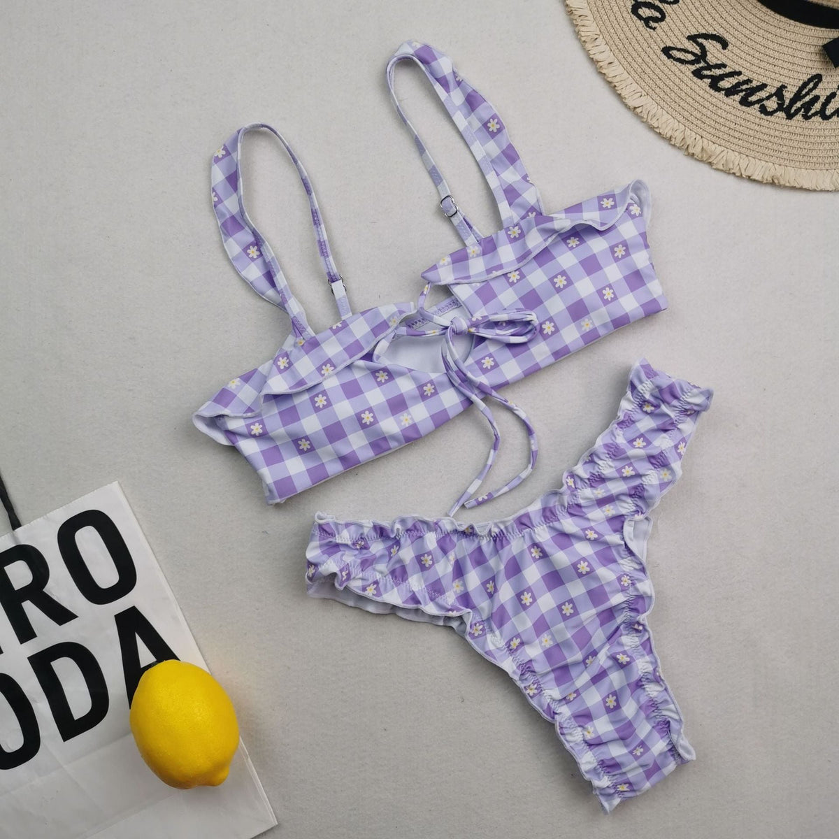 Multicolor Bikini Set