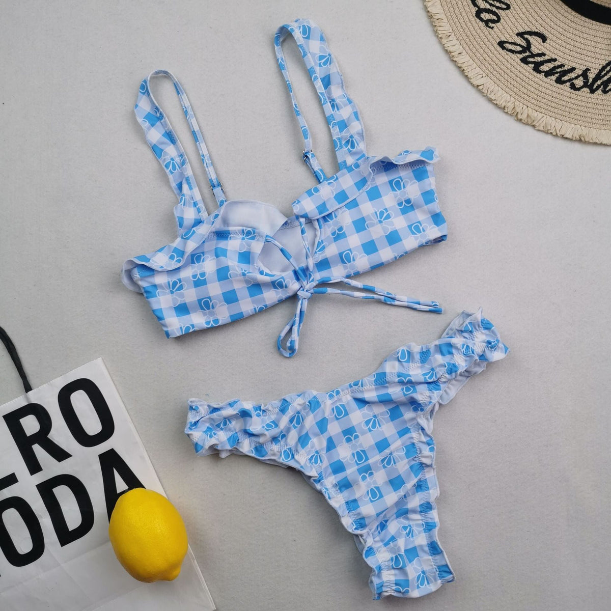 Multicolor Bikini Set