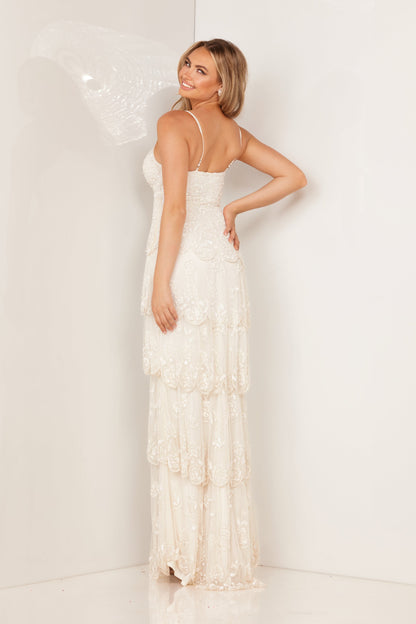 Aleta 1190 Long Beaded Prom Formal Dress
