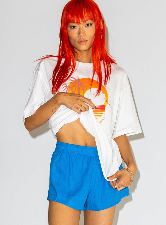 Beach House Shorts Monday Blue