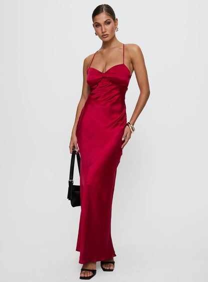 Kristelle Maxi Dress Red