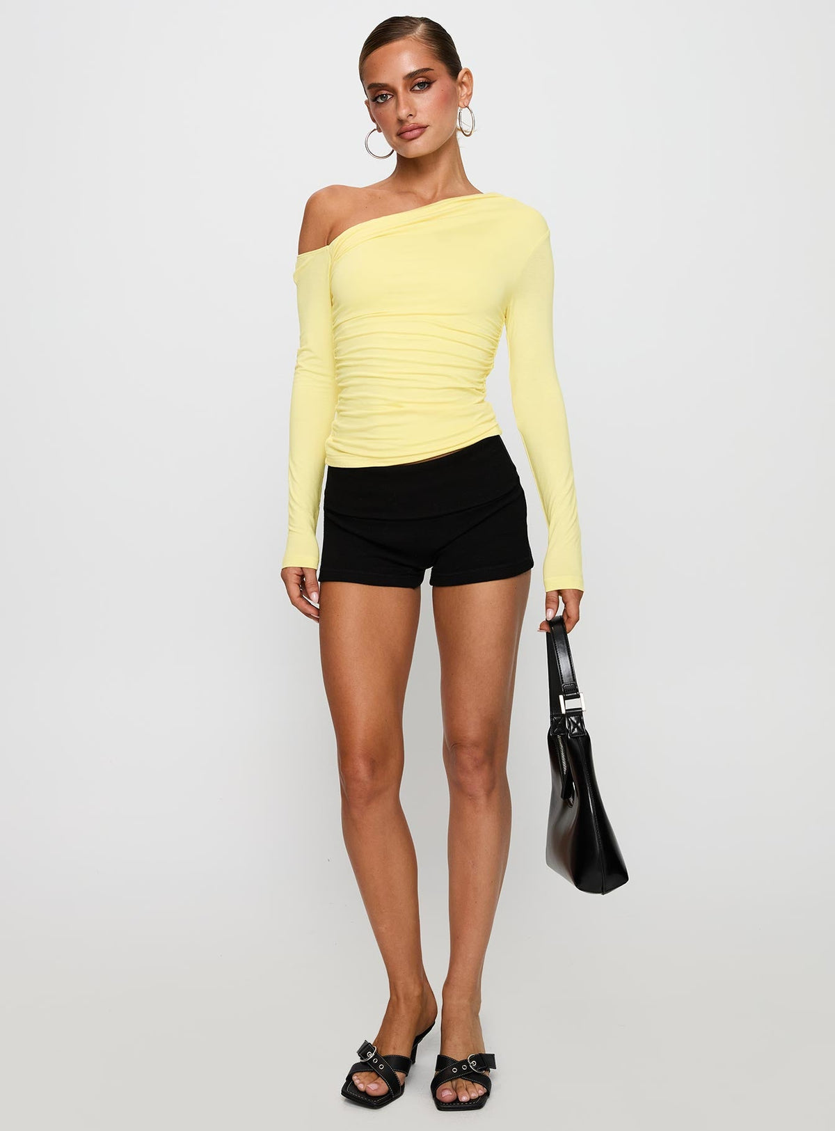 Beller Long Sleeve Top Lemon