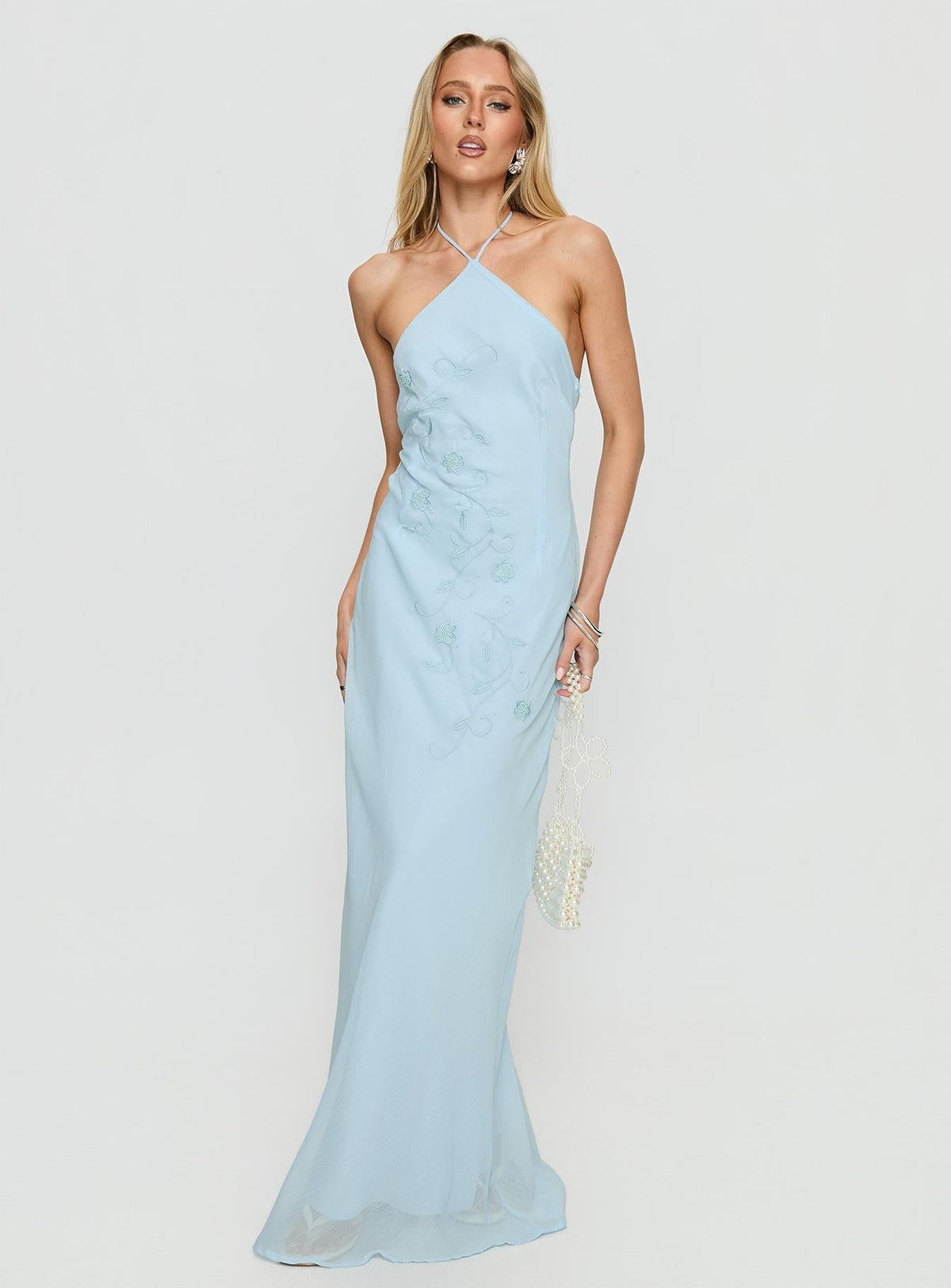 Epilogues Arrowhead Maxi Dress Blue