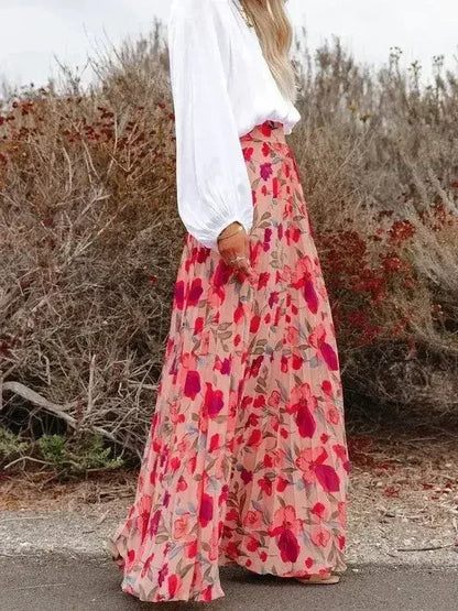 Floral Maxi Skirt