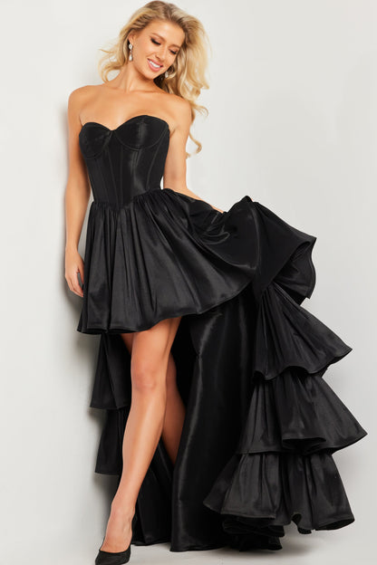 Jovani 26006 High Low Layered Prom Dress