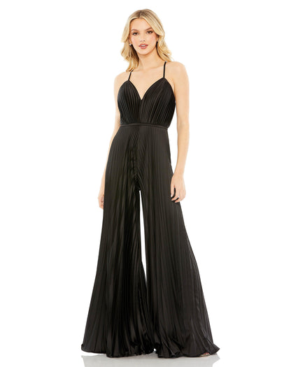 Formal Pleated Wide Leg Jumpsuit by Mac Duggal 26319
