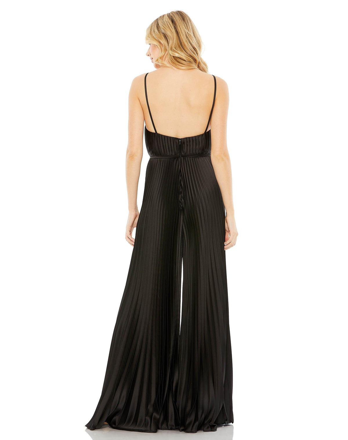 Formal Pleated Wide Leg Jumpsuit by Mac Duggal 26319
