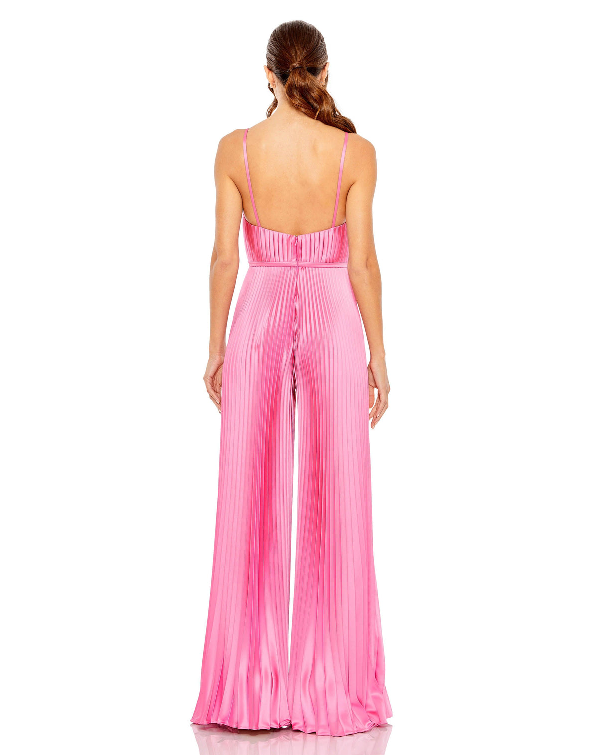 Formal Pleated Wide Leg Jumpsuit by Mac Duggal 26319