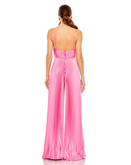 Formal Pleated Wide Leg Jumpsuit by Mac Duggal 26319