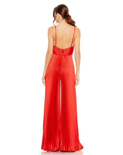 Formal Pleated Wide Leg Jumpsuit by Mac Duggal 26319