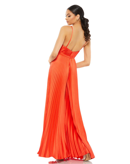 Formal Pleated Wide Leg Jumpsuit by Mac Duggal 26319