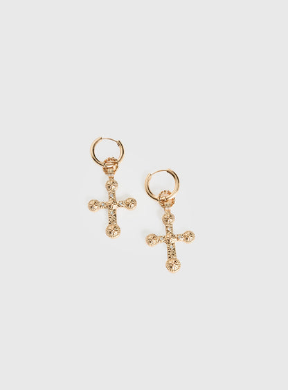 Captivated Earrings Gold