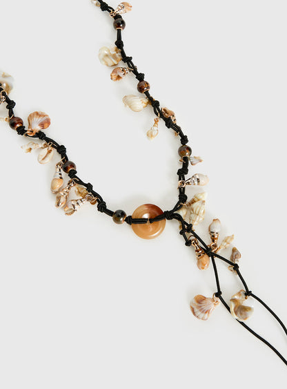 Bridges Shell Detail Belt Multi