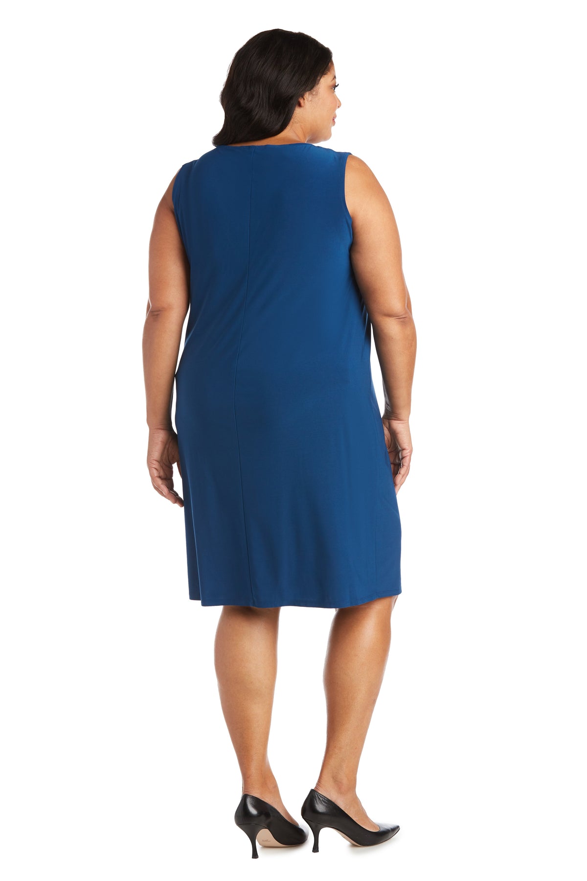 Plus Size Short Dress Jacket R&M Richards 3221W