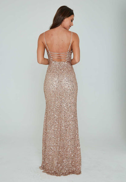 Aleta 333 Fitted Formal Long Prom Dress