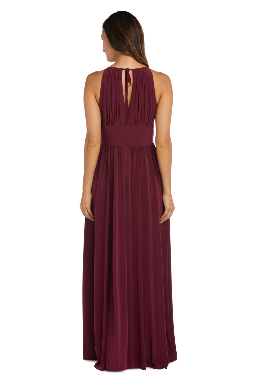 Long Formal Dress Halter Evening R&M Richards 3578
