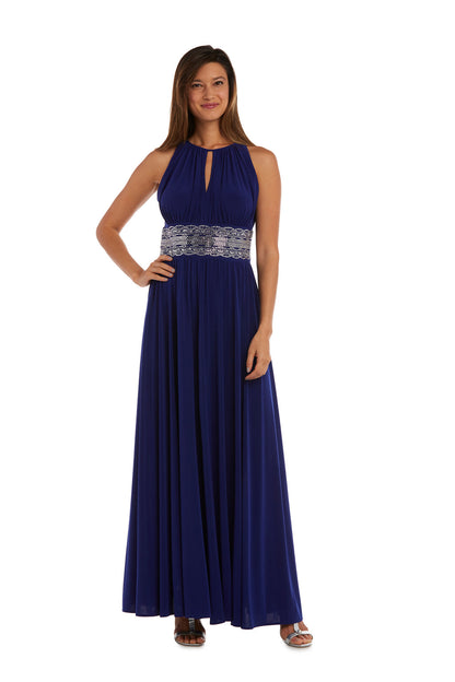 Long Formal Dress Halter Evening R&M Richards 3578