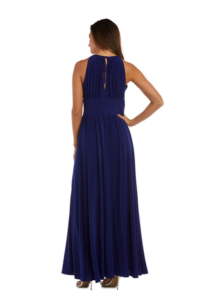 Long Formal Dress Halter Evening R&M Richards 3578