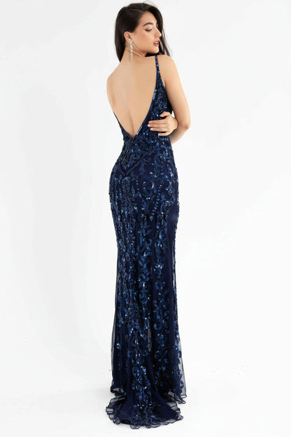 Primavera Couture 3749 Formal Long Prom Fitted Dress