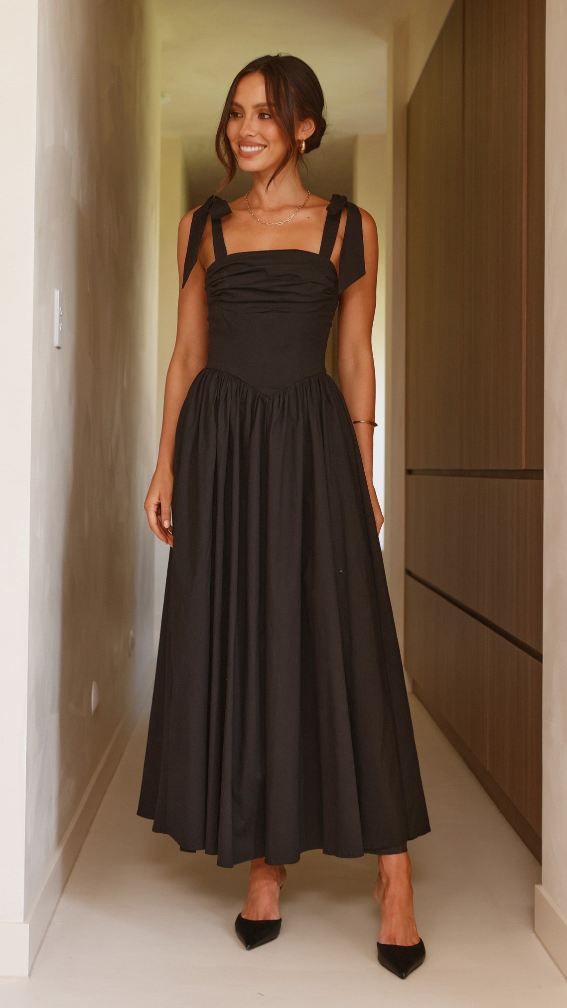 Haisley Maxi Dress - Black