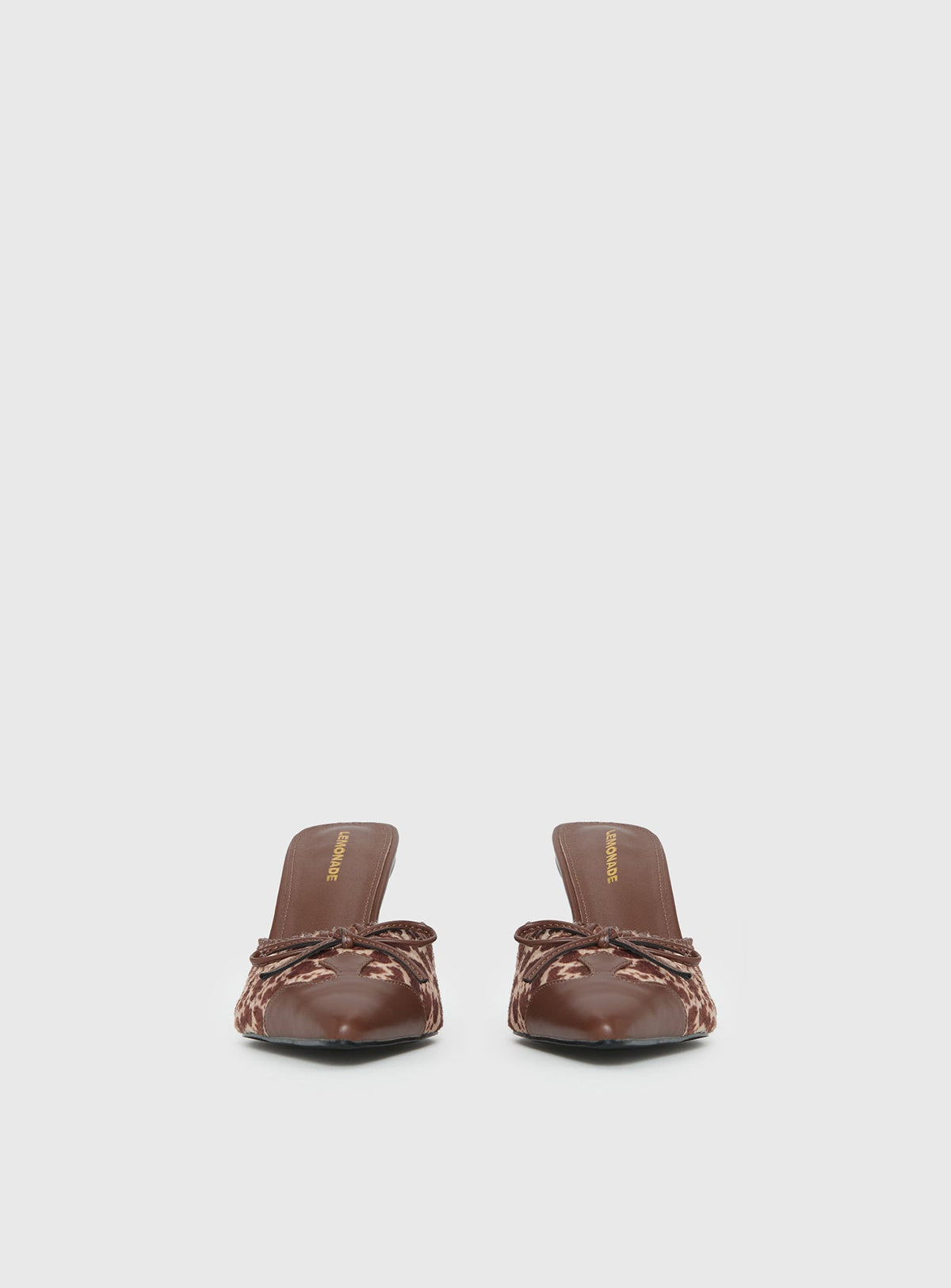 Boardroom Pointed Toe Heels Caramel Cow