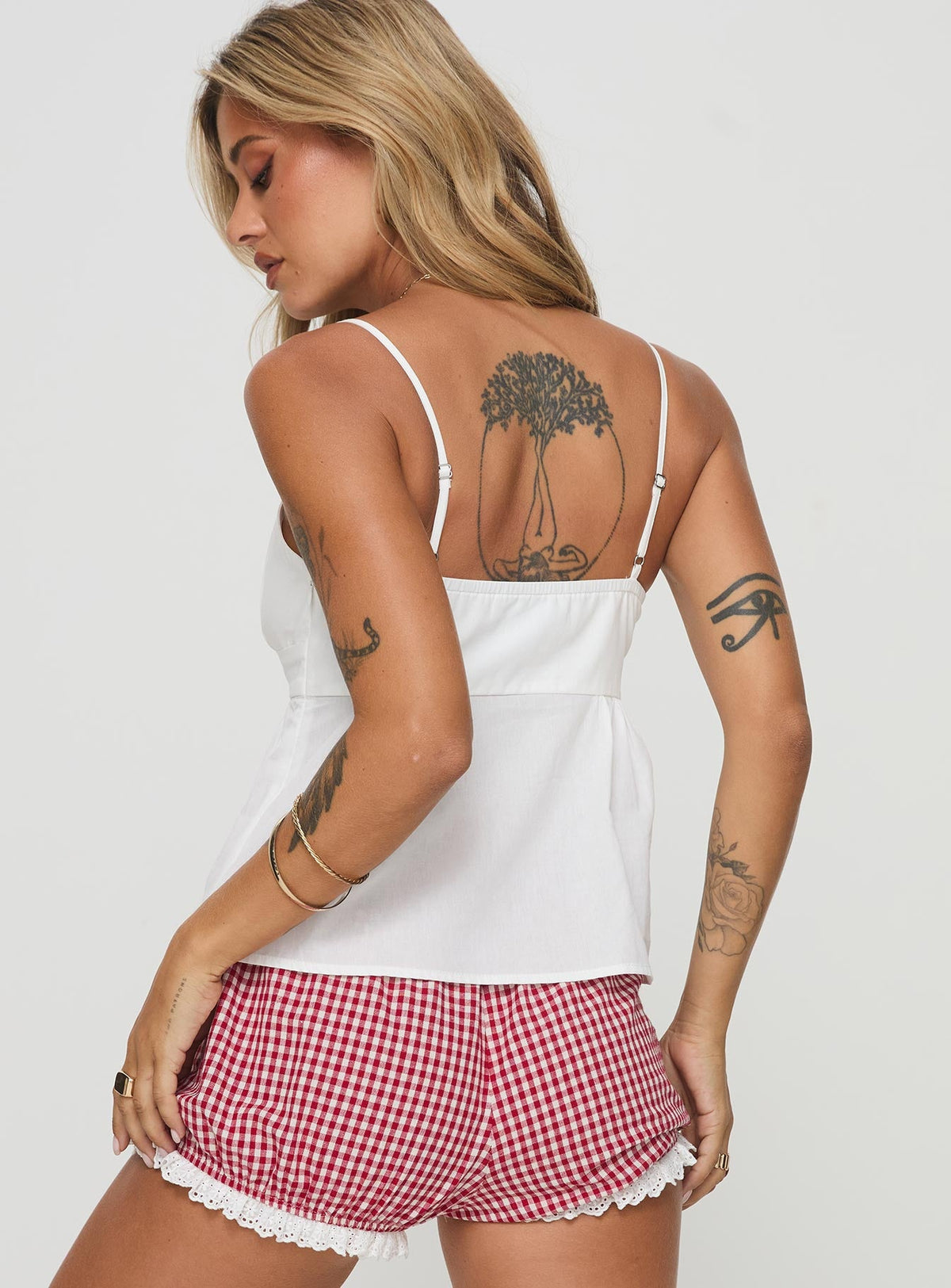 Caspia Top White