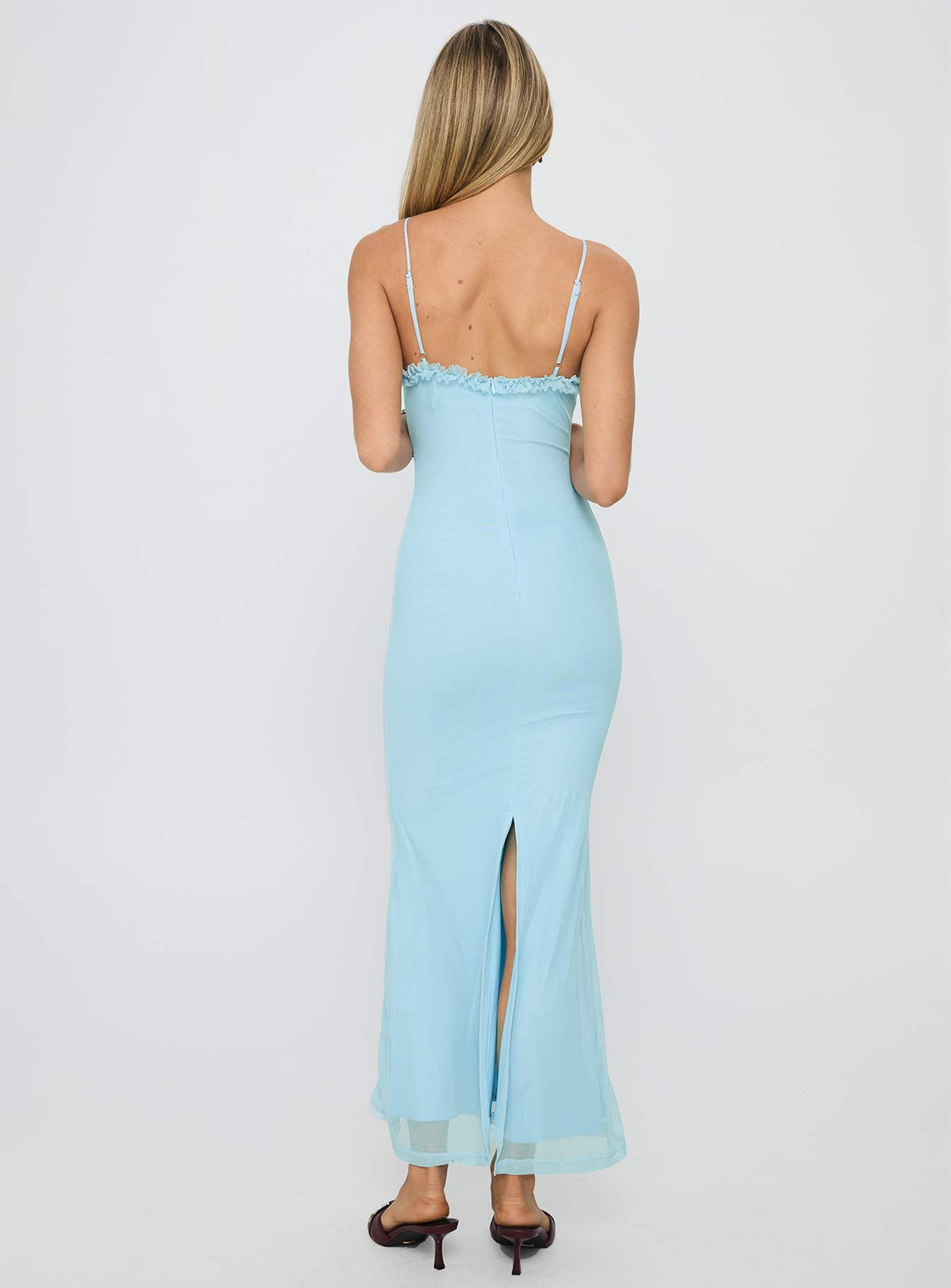 Capisce Maxi Dress Light Blue