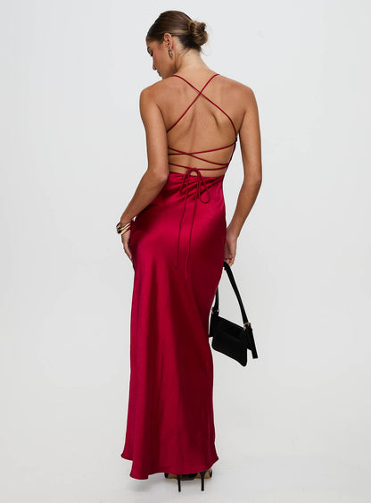Kristelle Maxi Dress Red