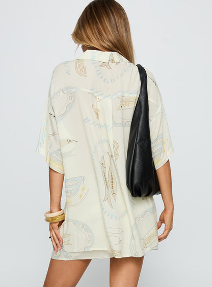 Caraliia Shirt Cream