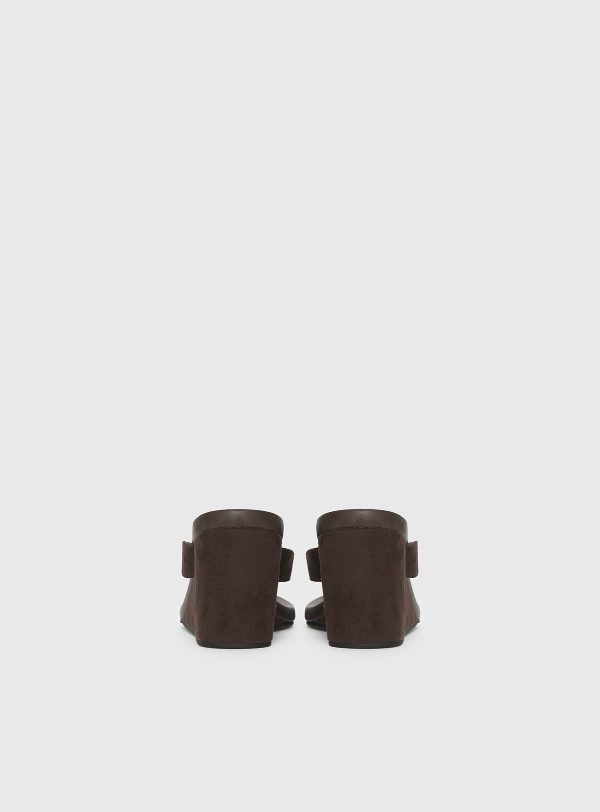Billini Ravyn Heels Dark Cacao Faux Suede