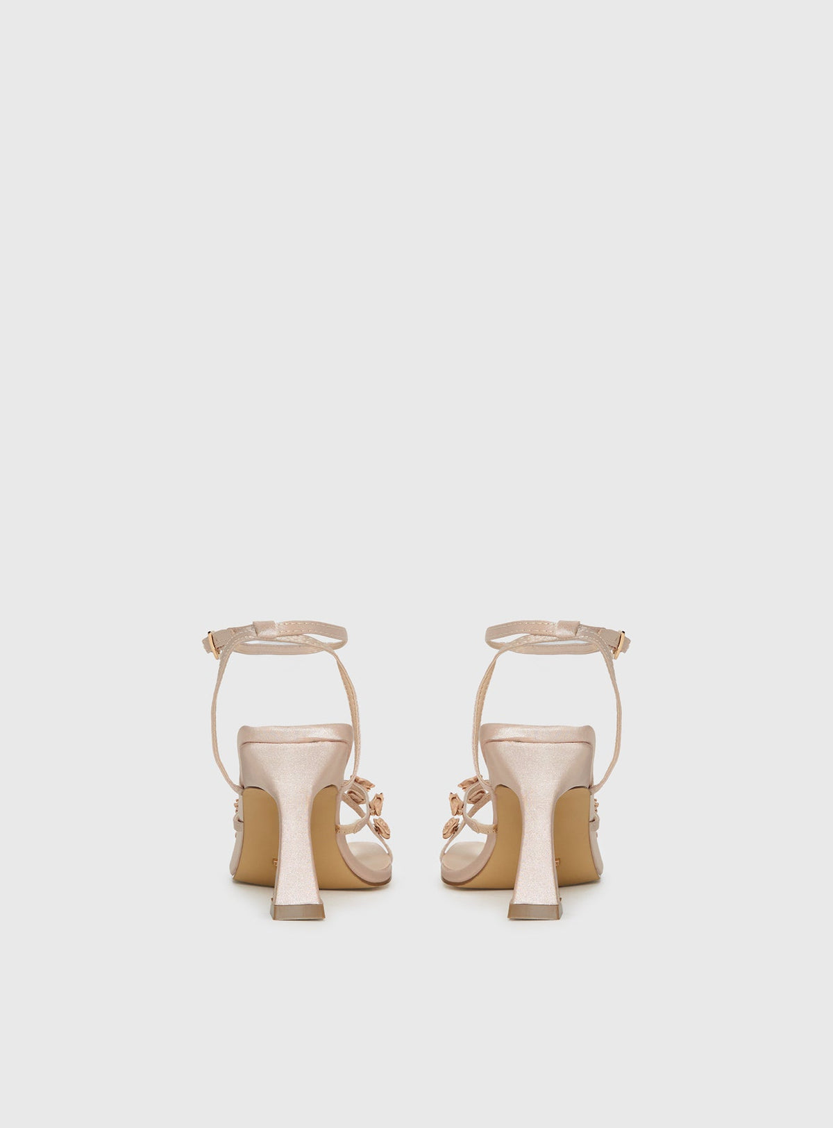 Billini Brynlee Heels Champagne Satin