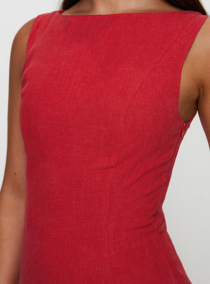 Lewisa Maxi Dress Red