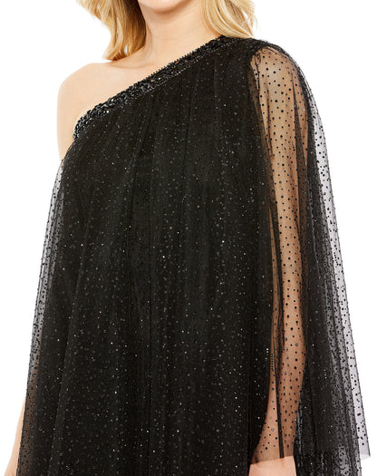 High Low Beaded Dress Homecoming Cocktail Mini Mac Duggal 50689