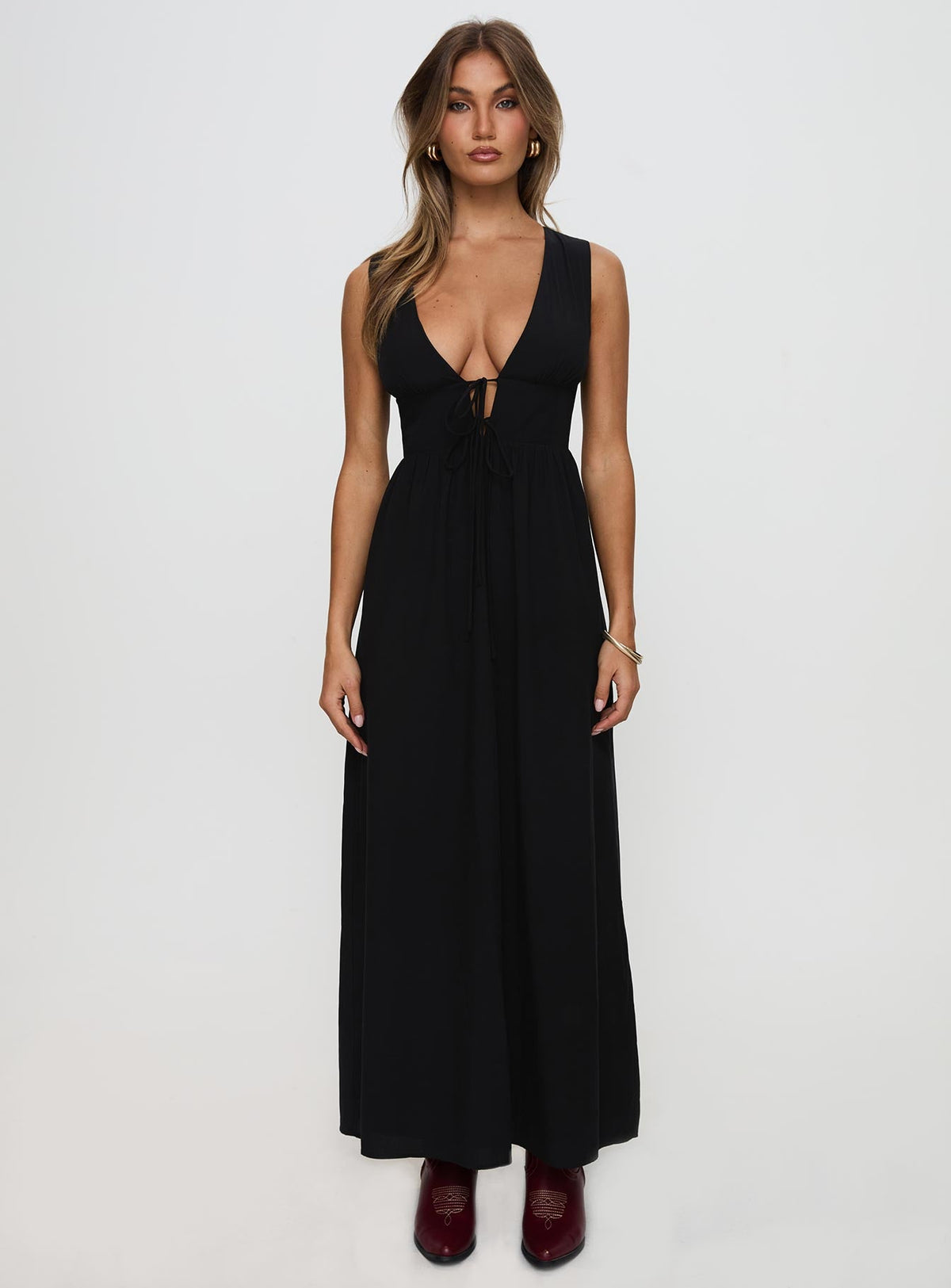 Pokey Maxi Dress Black