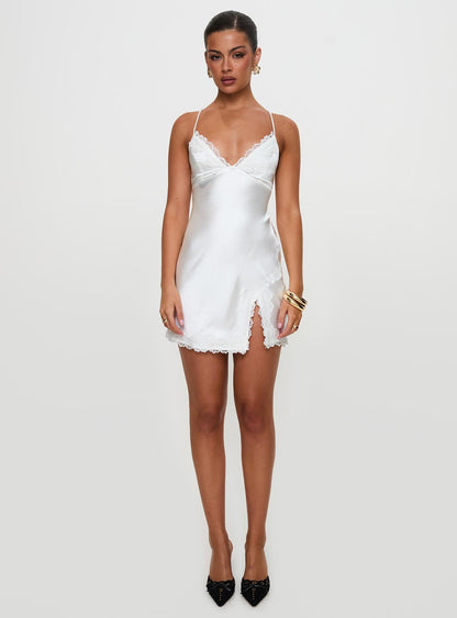 Anysa Mini Dress White