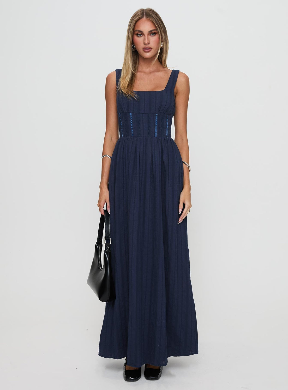 Lorinda Maxi Dress Navy