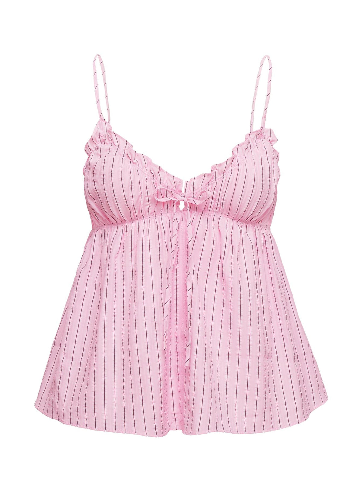 Abigayle Top Pink Stripe Petite