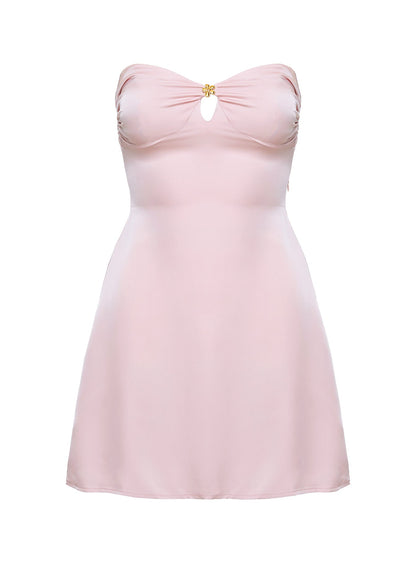 Americano Mini Dress Pink Petite