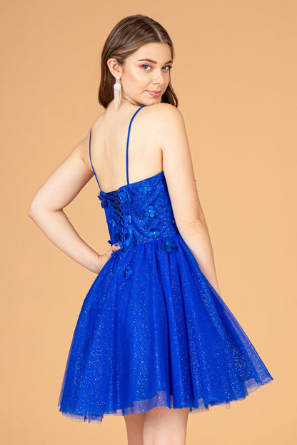 Babydoll Homecoming Short Dress