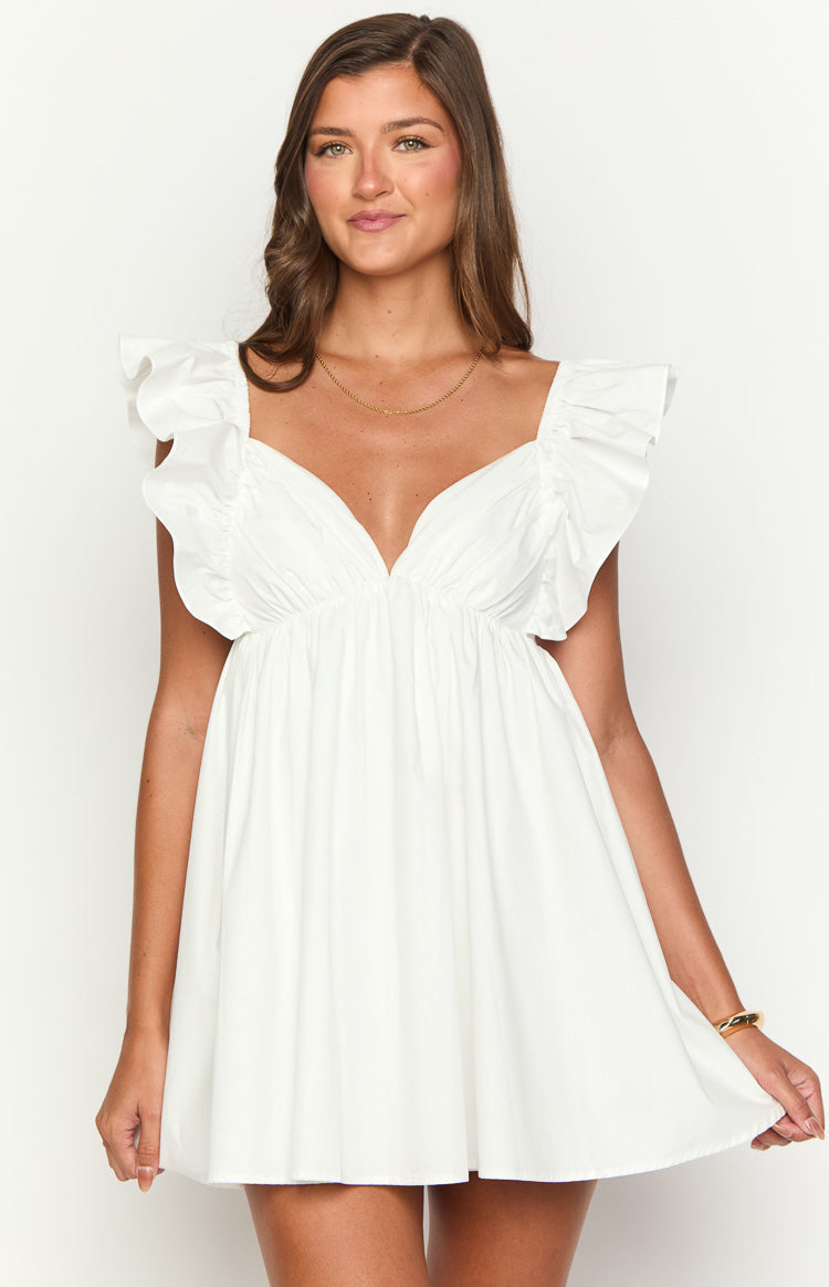 Lorely White Mini Dress