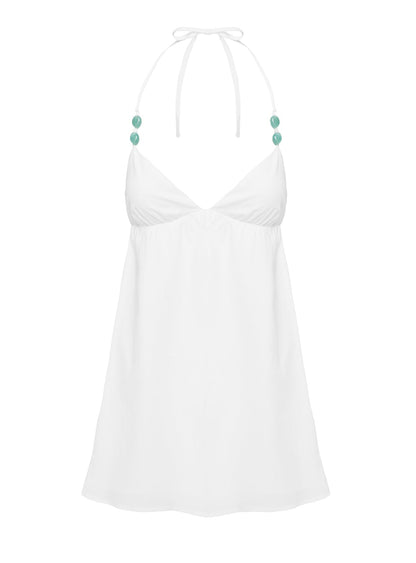 Melanea Mini Dress White